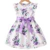 Sleeveless Fashion Bow Dress for Girls 2025 Summer Children's Princess Dress