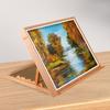 Drafting Table Easel Adjustable Angle Desktop Drawing Board Portable Painting Stand Multi-Function for Sketching Reading