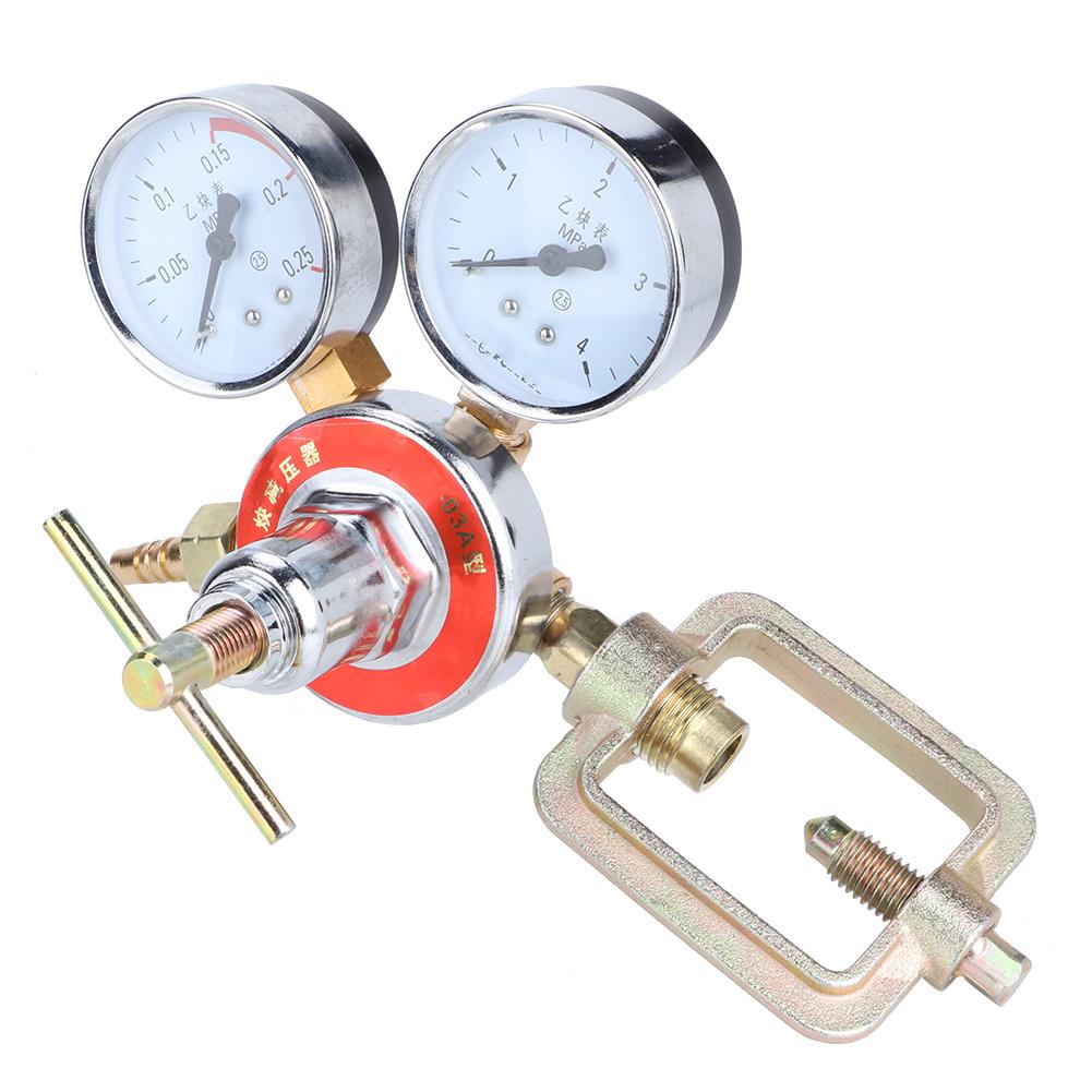 0.25x4MPa Acetylene Pressure Regulator Gauge Acetylene Pressure Regulating Reducing Valve