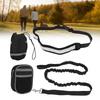 Dog  ing Waist Pack Leash   Reflective Elastic Hands   Dog Leash for Running Walking Hiking