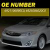 Outside 2X Handle Door & Rear RightSide Left 12-17 Fit Camry Toyota Gray