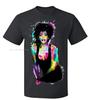 Unisex Music Whitney Houston Watercolor Tribute Tshirt Unisex Summer ONeck Unisex T Shirt Cotton Tees
