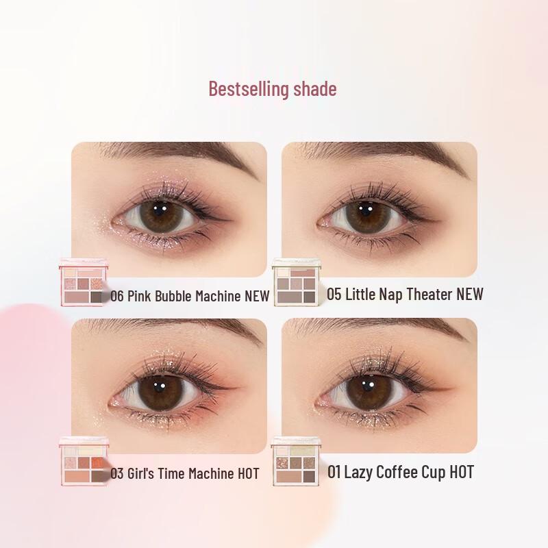 Pink Bear 7-Color Eyeshadow & Comprehensive Eye Palette