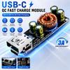 60W 6-35V Fast Charging Module USB Type C Quick Charge Adapter Step-Down Power Module  Mobile Phone