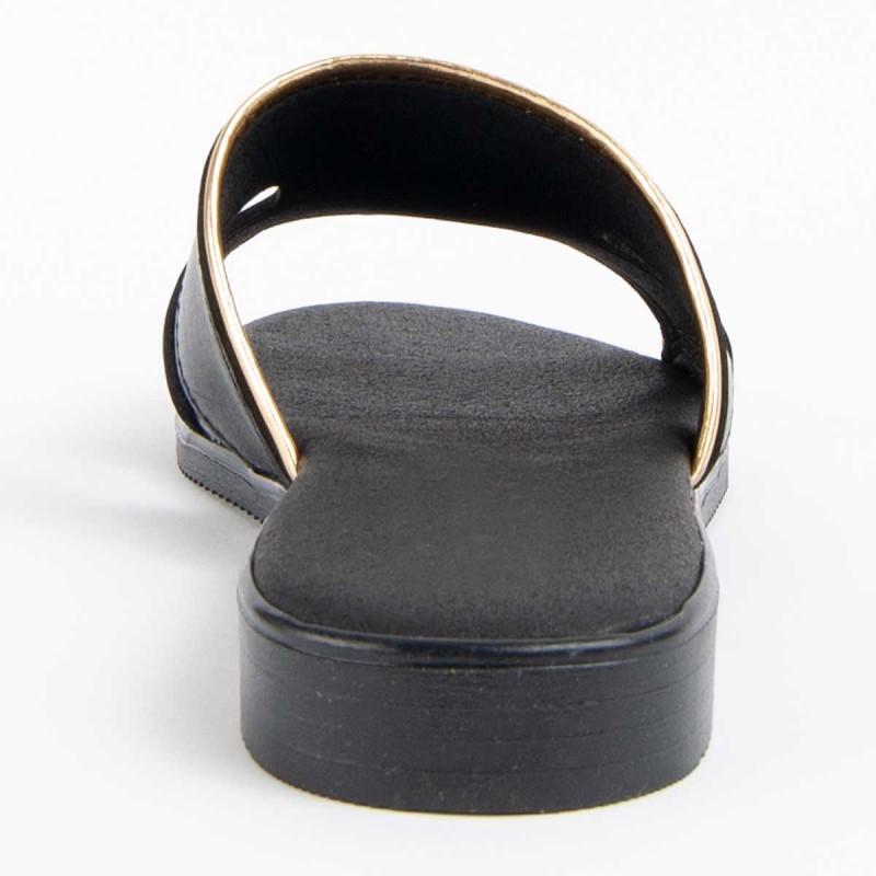 Sandalia De Piel Para Mujer. Purapiel Hacca 102708