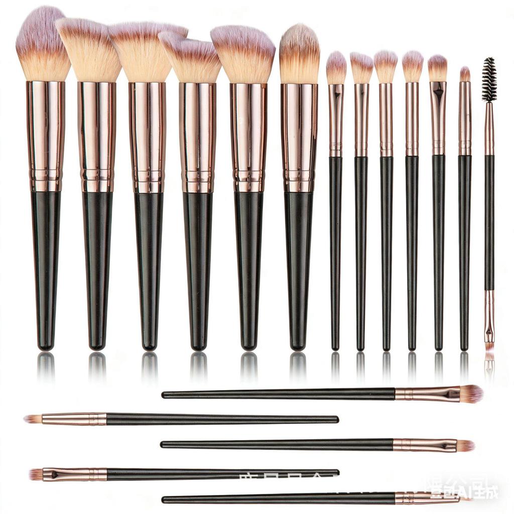 Cross-Border Hot Sale Makeup Brush Set: 3/10/18/30 Piece Set with Loose Powder and Eyeshadow Brushes in Stock.