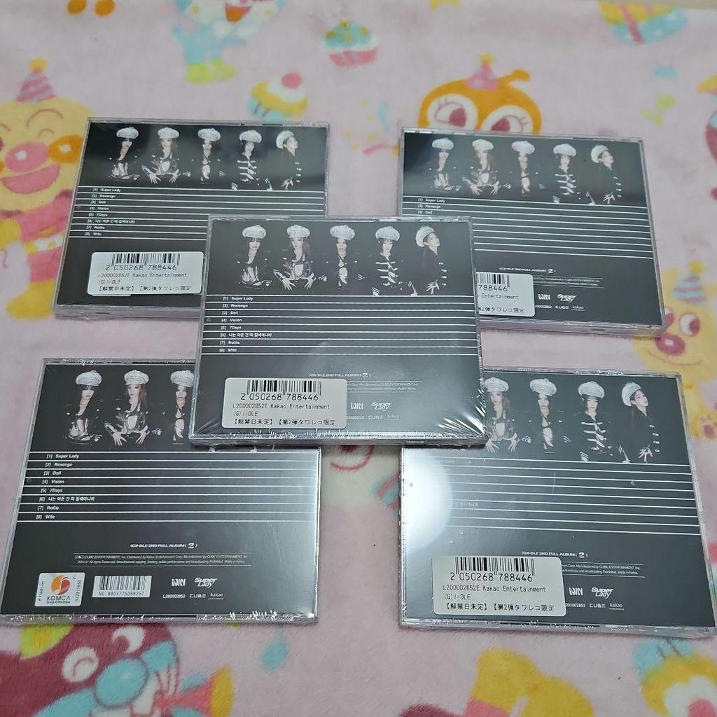 [USED] 2: (G)I-DLE Vol.2 (Jewel Ver.) CD Comp