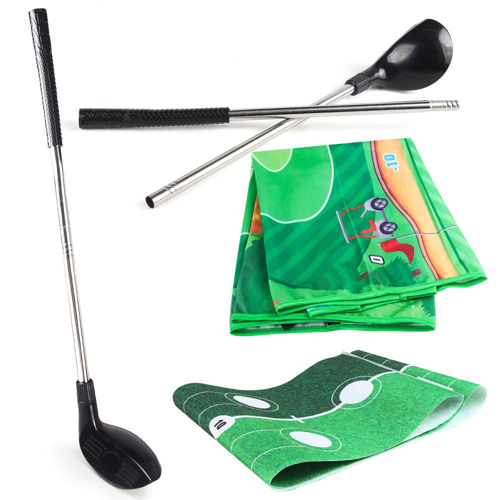 Children'S Golf Game Rack Set 3-In-1 Sticky Ball Throwing Game Indoor Competitive Leisure Toy