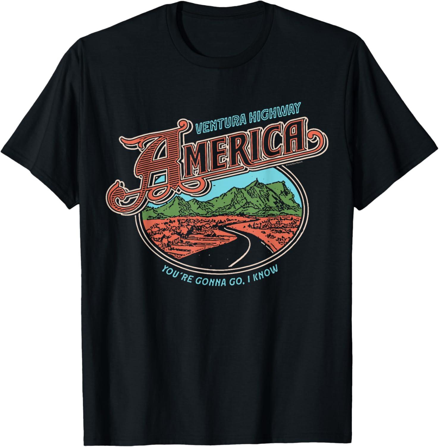 America the Band Ventura Highway Unisex T-Shirt XXXXL