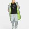 Nike Parka Coats Men's Gray Hooded Moderate