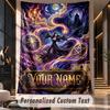 Fantasy Magic (77) Theme Custom Tapestry Personalized Custom Name Text Wall Hanging Tapestry Home Decor Background Cloth