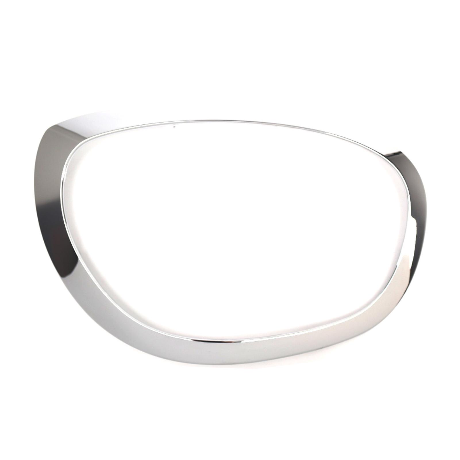 Headlight Trim, 2PC Left and Right Headlight Frame Bezel Surround Cover Replacement for     F60 F61 2017-2023, 51137388117, 51137388118