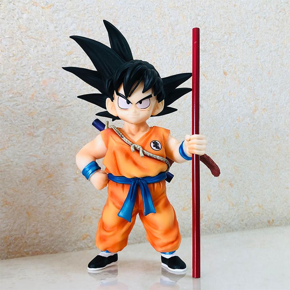 15CM Anime Dragon Ball Son Goku Figure MASTERLISE Martial Arts Tournament Standing Stick Model Toy Lovely Gift Action Figure PVC