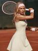 Women's Slim-Fit Sleeveless Tennis Dress with Pleats and Built-in Shorts