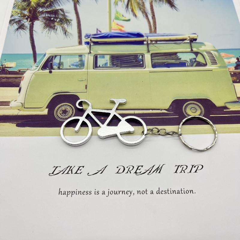 5Pcs Mini Bicycle Bottle Opener Keychain Pendant Gift Practical Car Repair Tool Great Finds For The Home