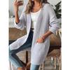 Women's Fall/winter Casual Double-pocket Coat Sweater