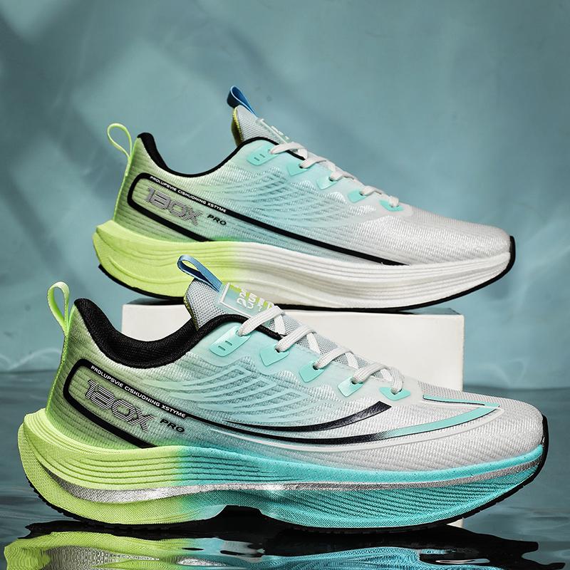 INS Carbon Plate Marathon Sneakers Men Running Sports Shoes Air Cushion Lightweight Comfy Athletic Gym Tenis masculino Footwear