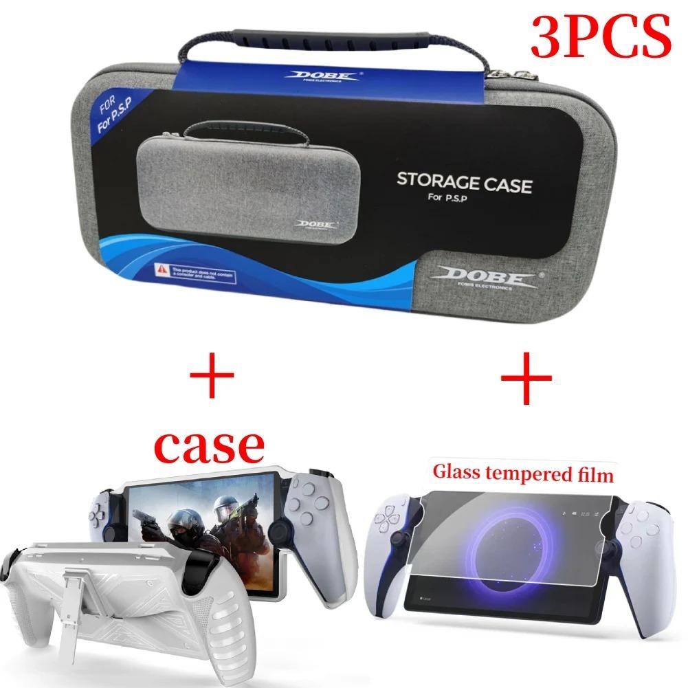 for PS5 Portal Carrying Case Bag for Sony PS5 PlayStation Portal Player Shockproof Protective Travel Case Storage Bag Accessorie
