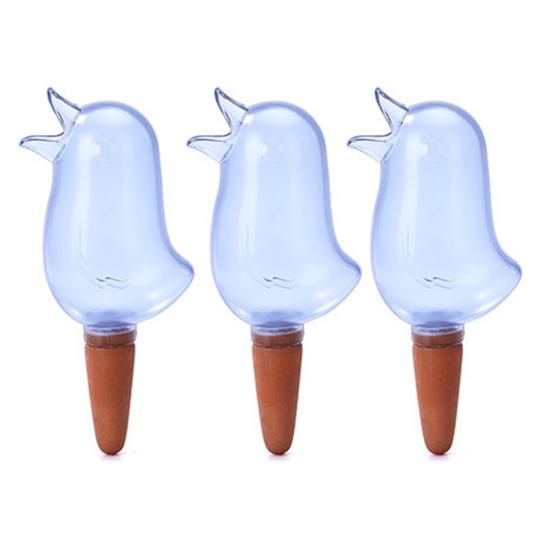 1/2/3/4Pcs Self-Watering Plant Bulbs Bird Design Slow Release Indoor Plant Automatic Watering System Plant Waterer Plant Watering Tool