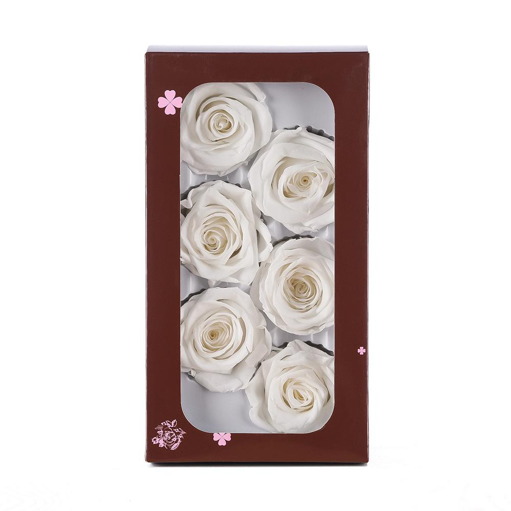 Eternal Flower Gift Box Set 2-6cm Handmade Rose Decorative Flowers, DIY Gift Flower Box