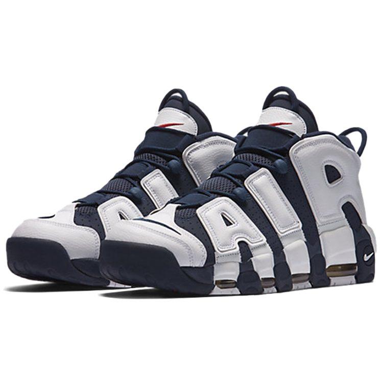 Nike Air More Uptempo 'White Blue' 414962-104(2020)