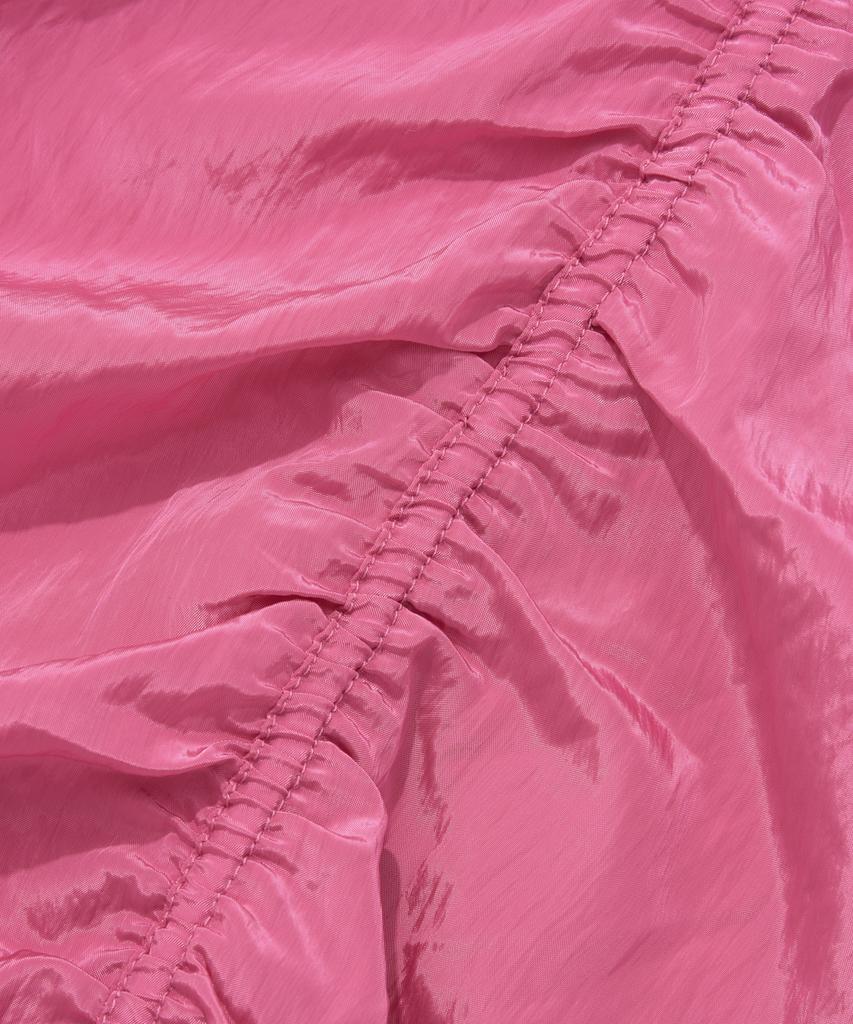 FALLETT Shine Shirring Pants Pink