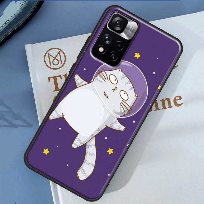 Cats In Space Case For Xiaomi Redmi Note 14 13 Pro 12 11 9 10 9S 10S 11S 12S Redmi 13C 10C 12C 14C Cover