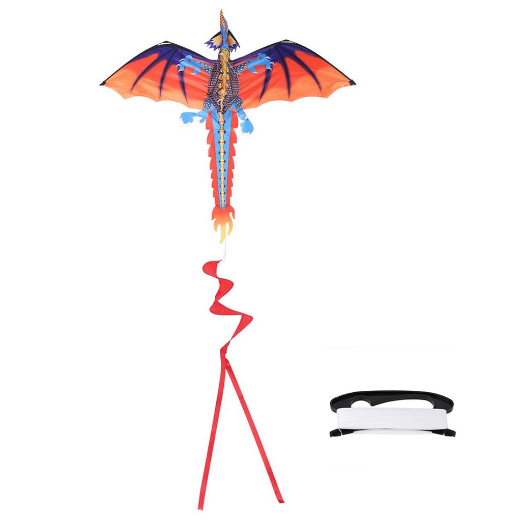 3D Drachen Kite Outdoor Fliegende Drachen Kinder Kinder Sportspielzeug