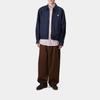 Carhartt WIP SS25 Chest C Embroidered Logo Relaxed Hem Casual Jacket Men Jacket Navy-Blue I034516-36J-XX