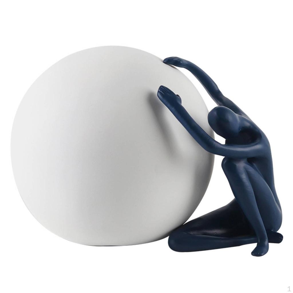 Abstract Sculpture Sleek Art Statue Sophisticated for Office, Interior Designers