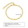 Paperclip Chain Bracelet for Women , Rectangle Link Stainless Steel, Adjustable Fashion Jewelry