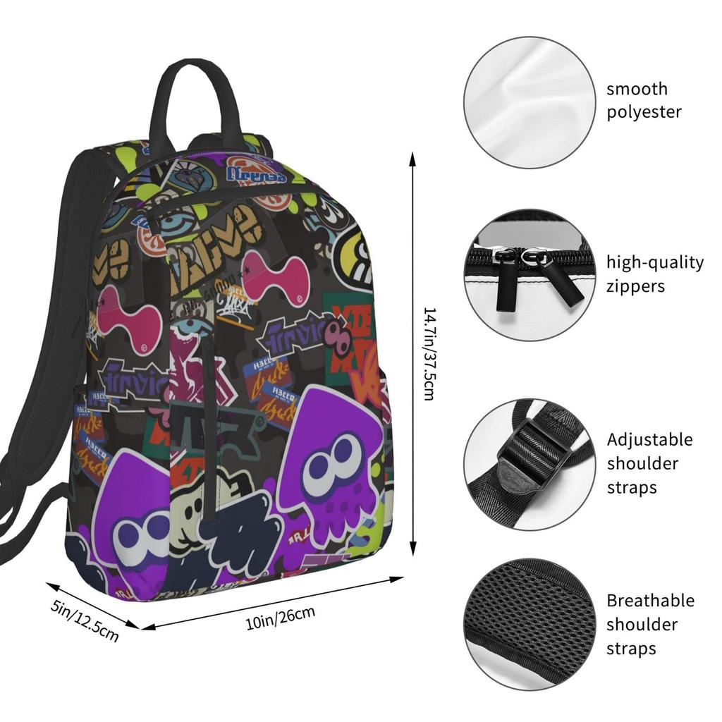 Anime Character Goods Popular Rucksack Backpack Commuting To School Business Trip Travel Business Backpack Large Capacity Rucksack Unisex PC Bag