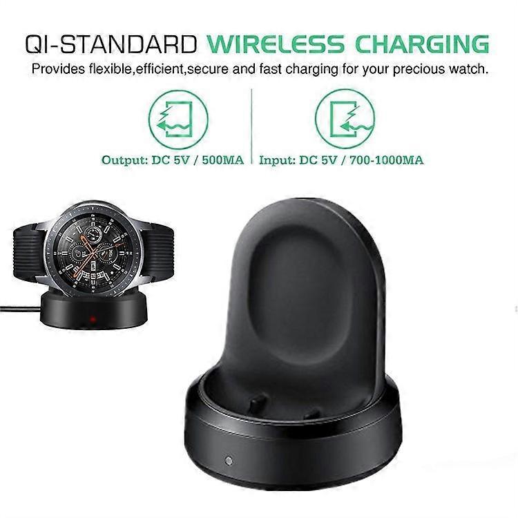 EP-YO805 Samsung Galaxy Watch 4 46mm SM-R800 / 42mm SM-R810 Akıllı Saat ile Uyumlu Kablolu Kablosuz Şarj Cihazı Şarj İstasyonu