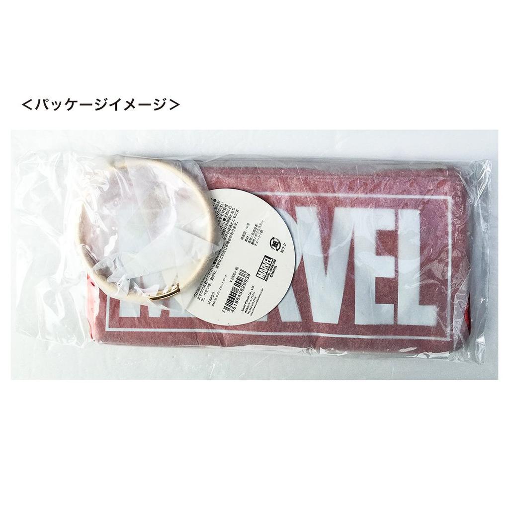 Marvel Flat Pouch Metallic with MARVEL Logo SPAP801