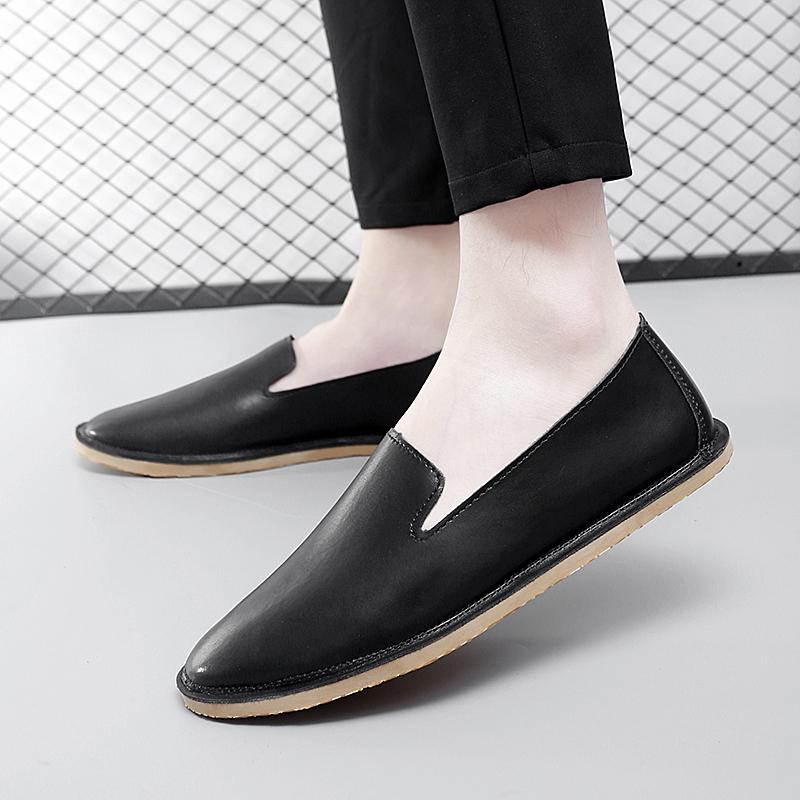 Casual men's leather shoes Comfortable and classic British style design Party Leisure Business Office Luxury adult shoes
