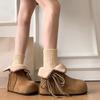 Thick-soled inner height-increasing Merad Birken snow boots winter piled thickened cotton shoes fluffy short boots