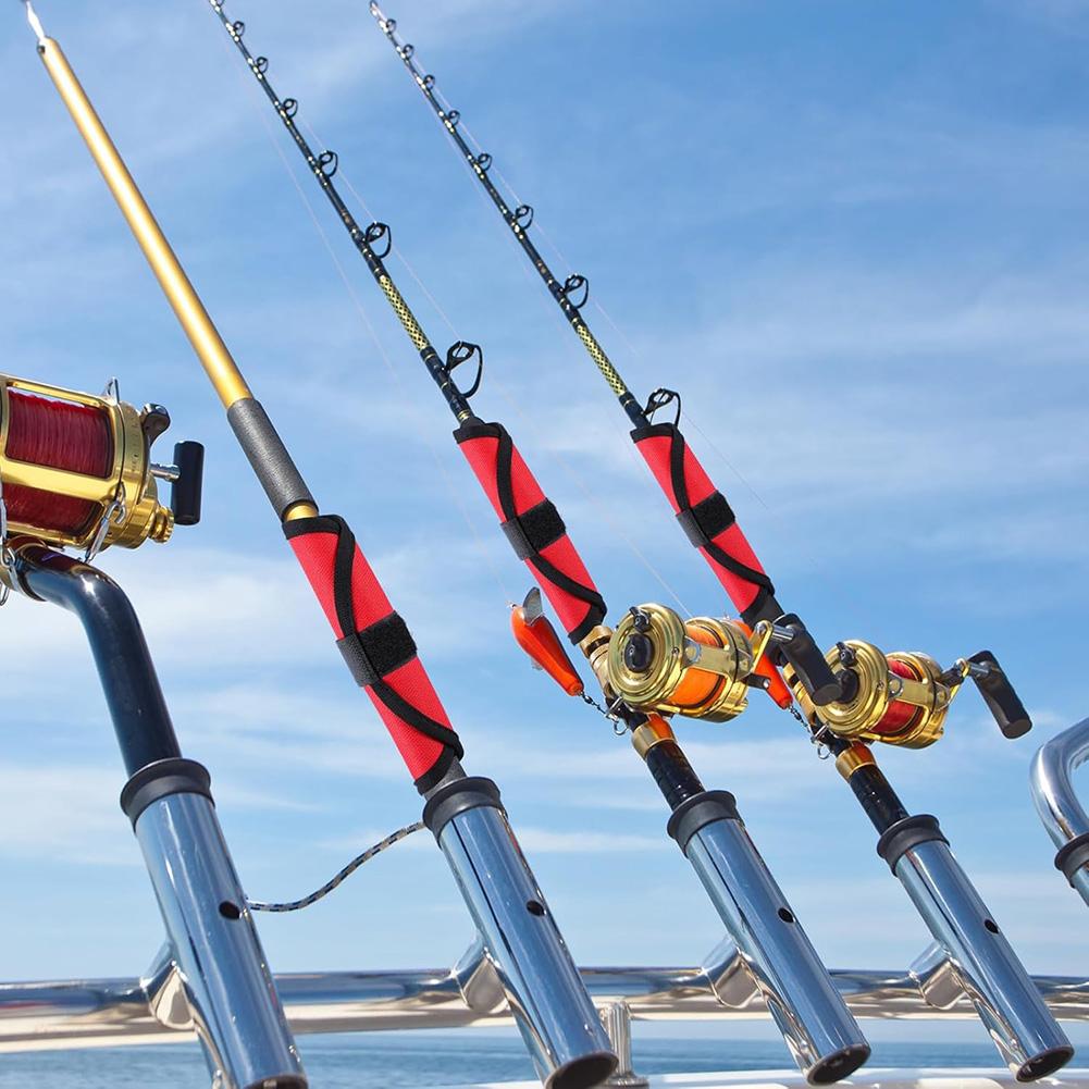 6pcs Lure Wrap Bait Gloves Lure Covers Fishing Bait Covers Lure Hook Covers To Keep Fishermen Fishing Safe for Fishing Rod