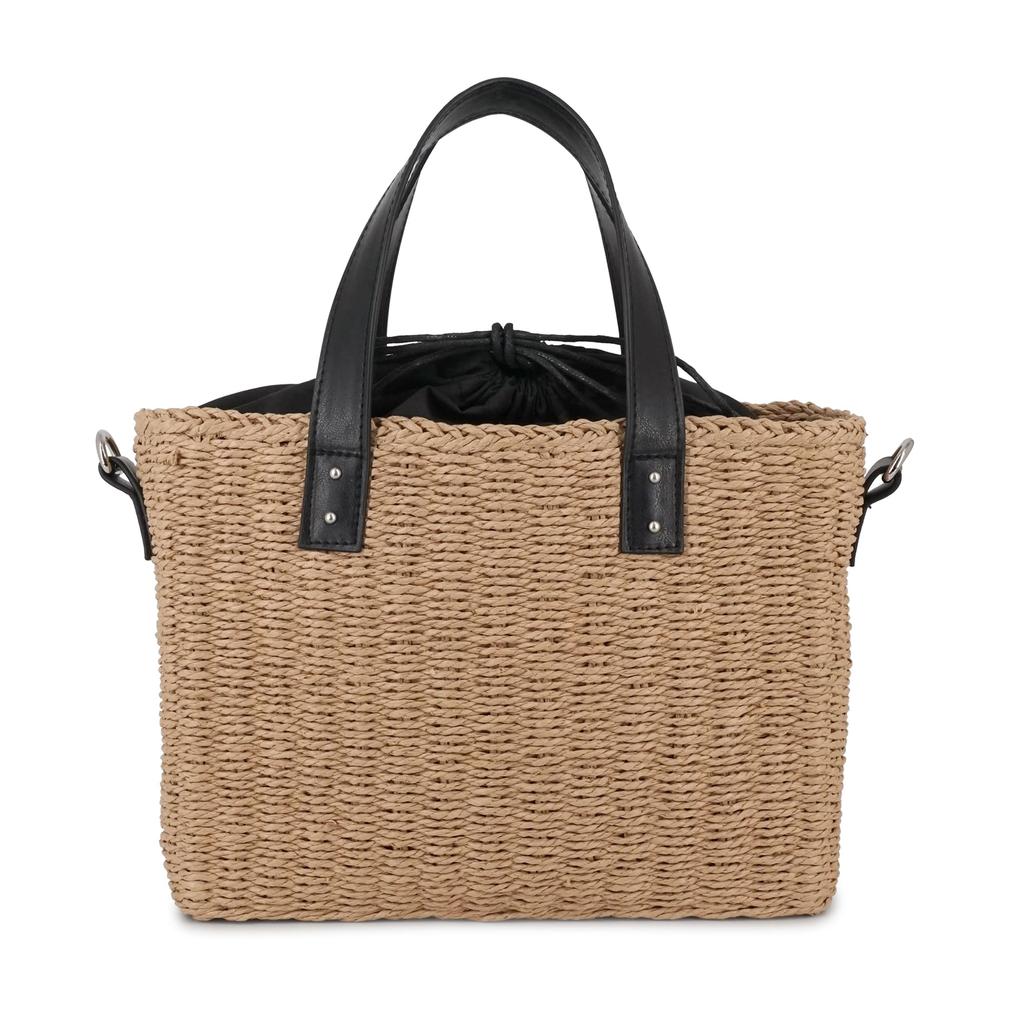 Murua 2-Way Mini Tote Bag MR-B1341 Basket Bag MR-B1341 Beige Free Size