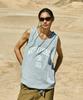 Peullukeu Native American Pigment Sleeveless Light Grey Fsl110