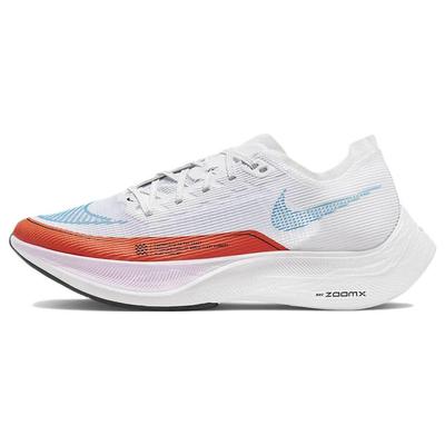 Chaussures de course pour femmes ZoomX Vaporfly Next% 2 Blanc Orange Rush Bleu Laser Poupée CU4123-102