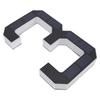 Solar Lighted House Number 3 Water Proof Auto Light Sensor LED Illuminated Address Number for Home Hotel Shop