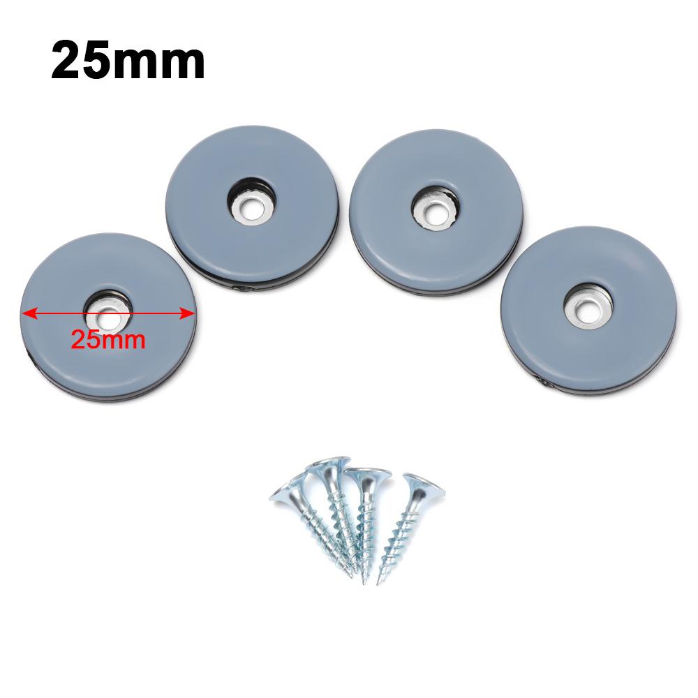 

8pcs Soft Thickening Slider Pad Easy Move Heavy Furniture Table Bases Protector Legs Anti-abrasion Floor Mat with Screws