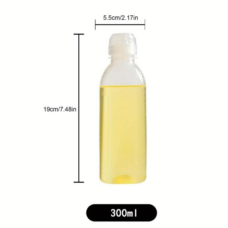 300ml/500ml Kitchen Squeeze Oil Bottle Dispenser Oil Spray Bottle Condiment Cooking Baking Ketchup Mustard Vinegar Olive Oil Light Grey