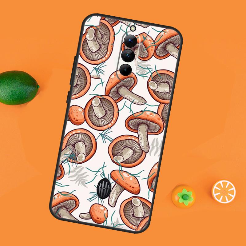 Mushroom Forest Case For ZTE Nubia Red Magic 11 10S 9S 8S 8 9 10 Pro Plus 6 7 6S 7S Pro RedMagic 10 Air Cover