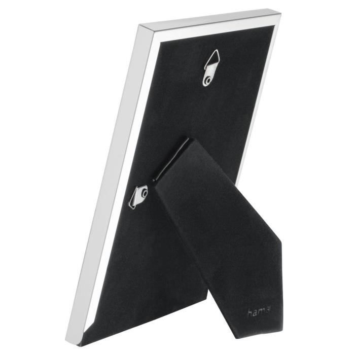 Cadre photo - Santorini - 10 x 15 cm - Argenté - Métal - Classique