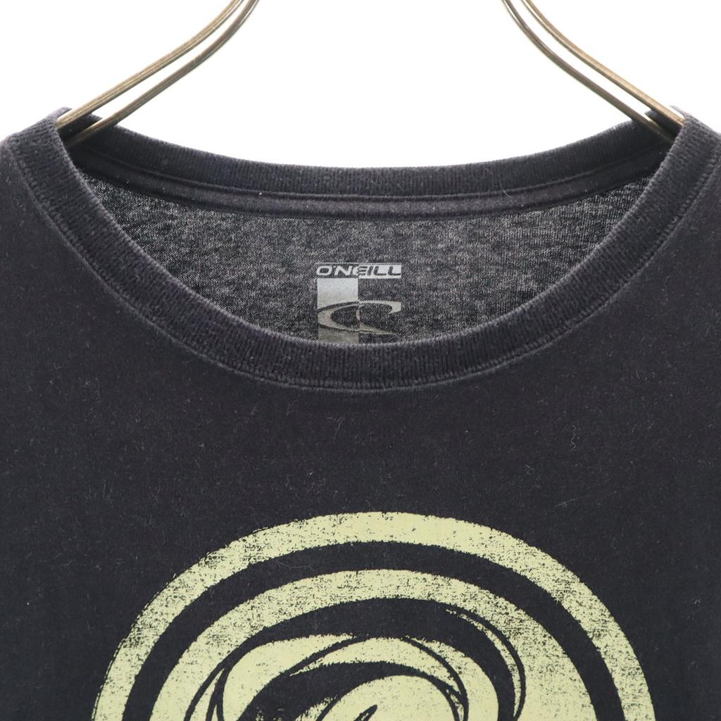 O'NEILL Short sleeve T-shirt L black Men's Used