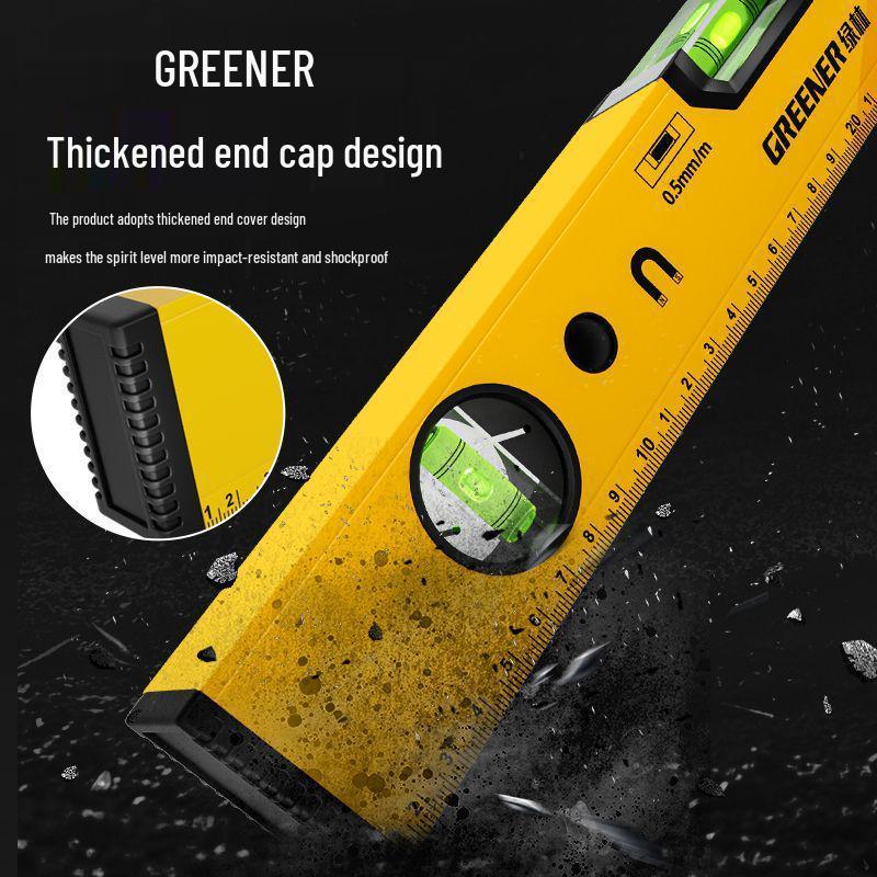 High Precision Magnetic Spirit Level Inclinometer - Aluminum Angle Square Tool