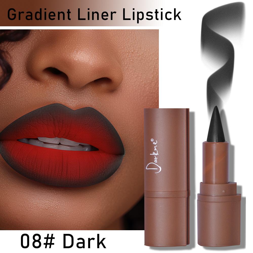 

One-stroke Gradient Blending Lip Liner Matte, Waterproof for Dark Lip Makeup 01