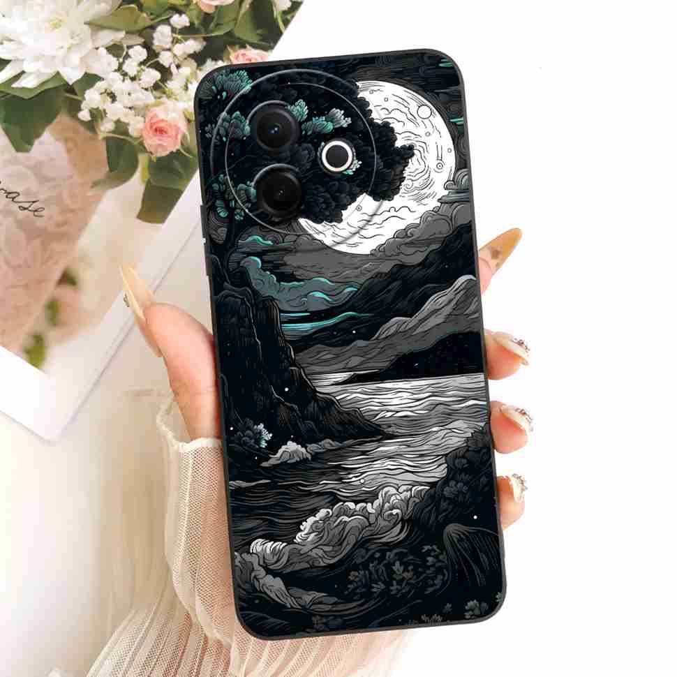 For Vivo Y39 5G V2443 V2436 Case Cat Rabbit Pattern Silicon Soft Cover For Vivo Y39 Y 39 Y300i Y 300i Phone Shell Casing