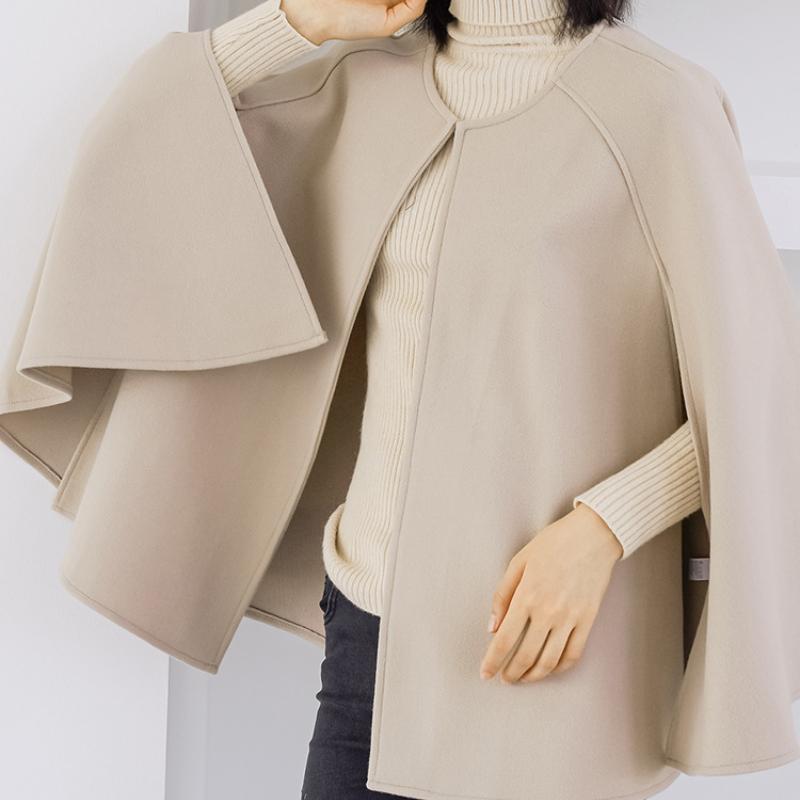 Frühling Herbst Neue Stil Japanischen Stil Jacke Rundhals Lose Fit Mantel Einfarbig Top Plus Größe Stilvolle Weibliche Mantel